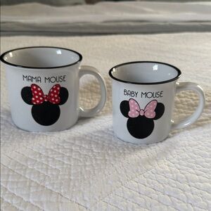 Disney Mama and Baby Mouse Mug Set